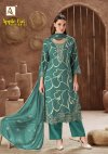 Apple Cut Edition 2 By Alok Suit Viscose Rayon Foil Printed Dress Material 